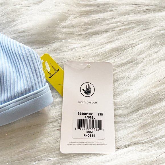 NEW Body Glove Phoebe Blue Strappy Bikini Swimsuit - Picture 6 of 7